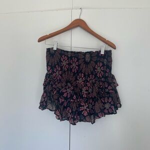 Free People Multicolor Skort | Size S